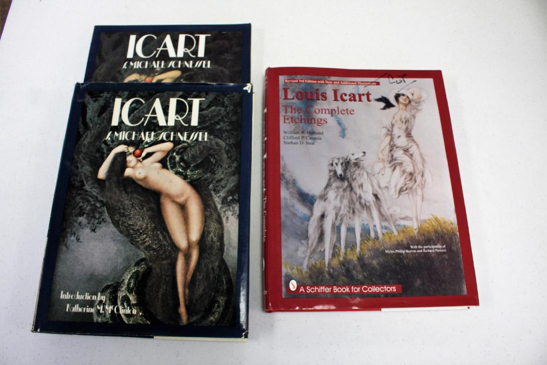 Three(3) Books: Louis Icart (1 of 3)