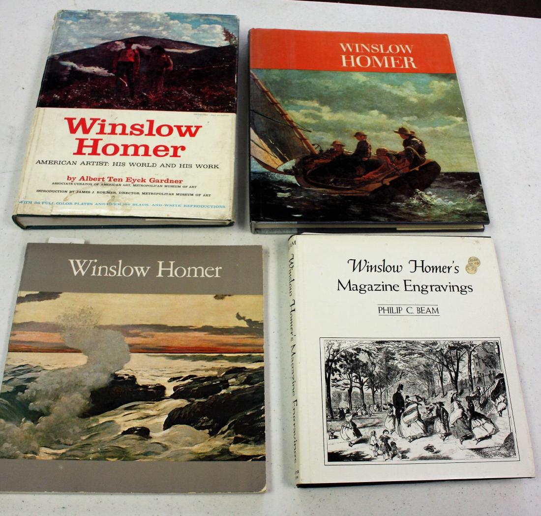 Four(4) Books: Winslow Homer (1 of 4)