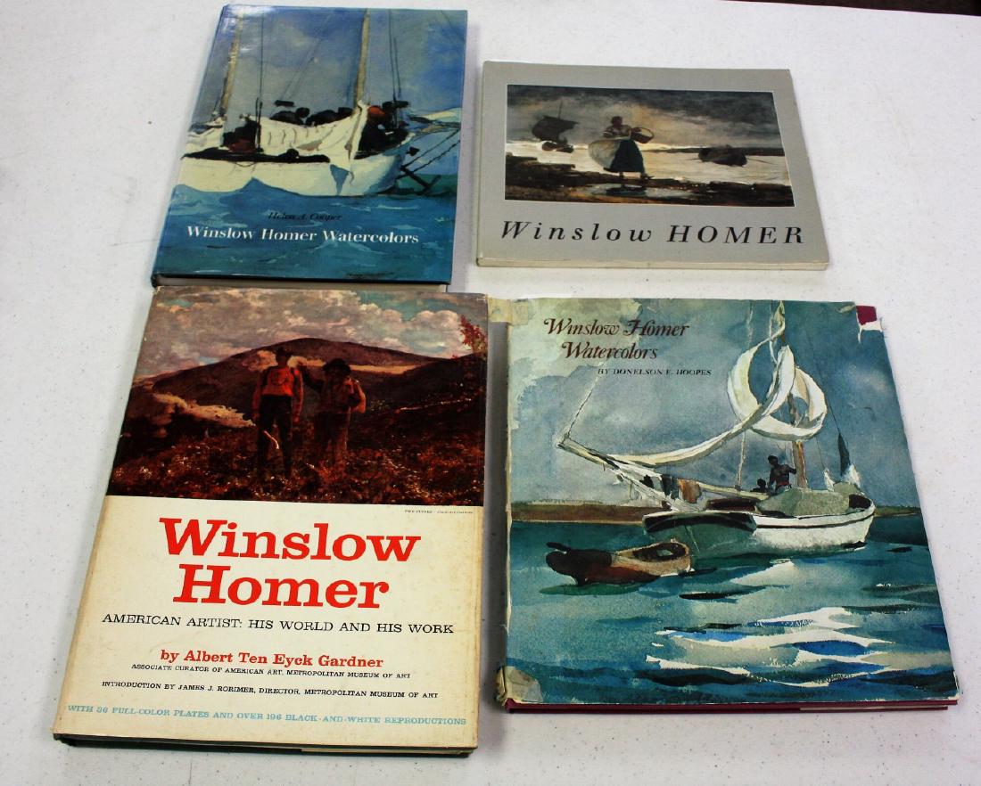 Four(4) Books: Winslow Homer (1 of 4)