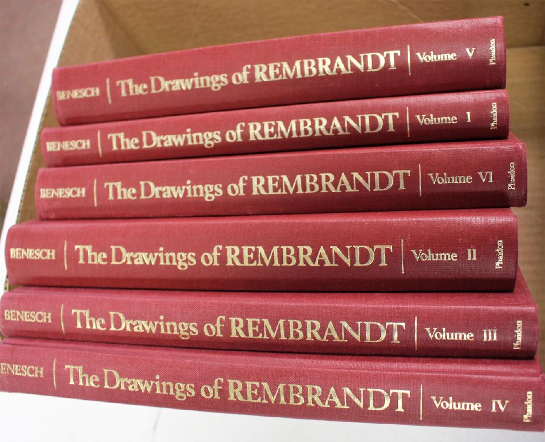 The Drawings of Rembrandt: Six(6) Volumes: The Drawings of Rembrandt: Complete Edition in Six(6) Volumes. Otto Benesch. 1973