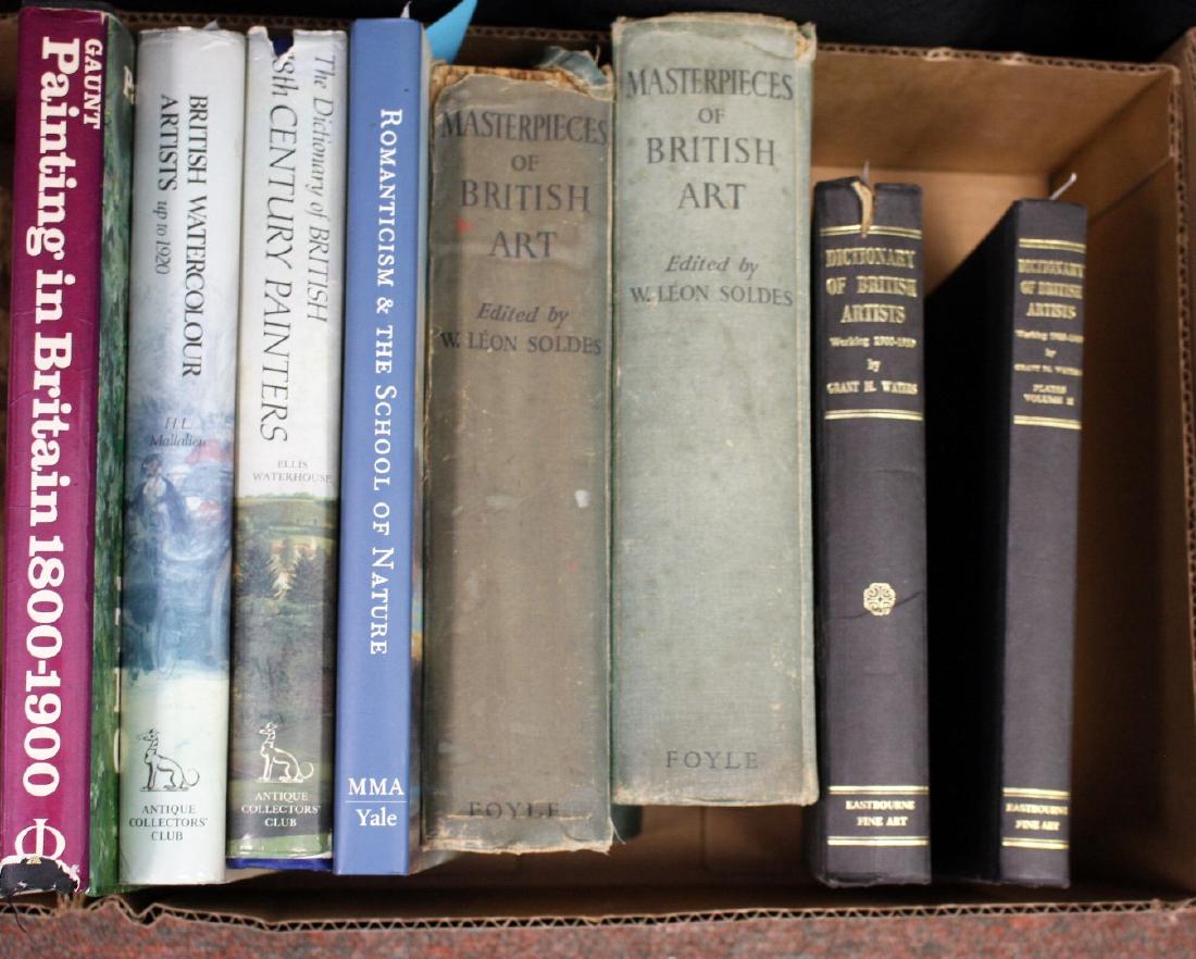 Box Lot of Art Reference Books(8) (1 of 2)
