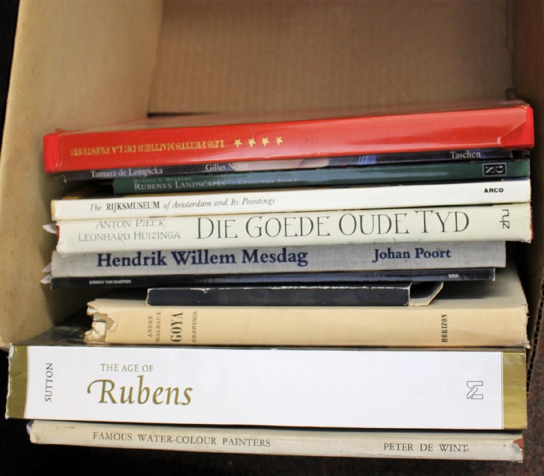 Box Lot of Art Reference Books(12) (1 of 2)