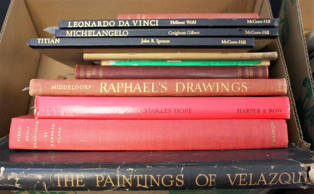 Box Lot of Art Reference Books(11) (1 of 2)