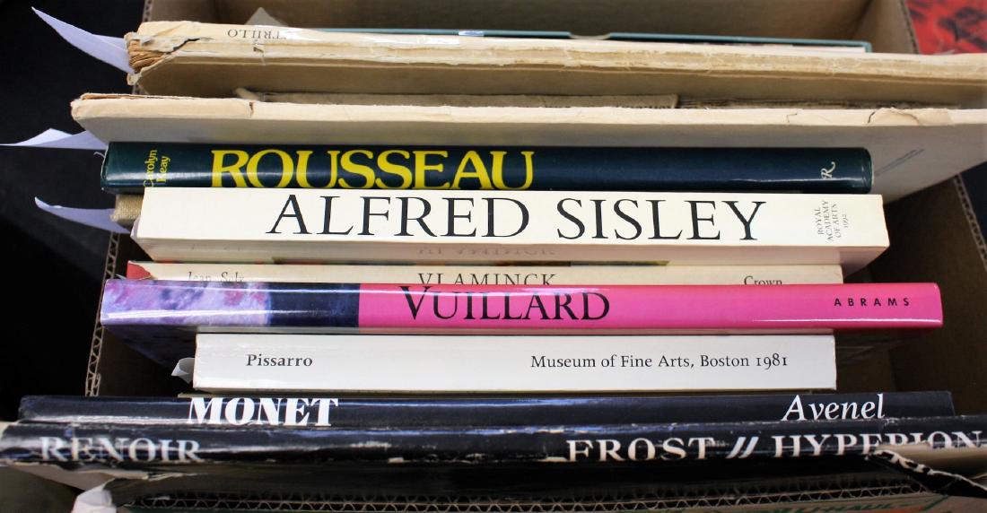 Box Lot of Art Reference Books(14) (1 of 2)