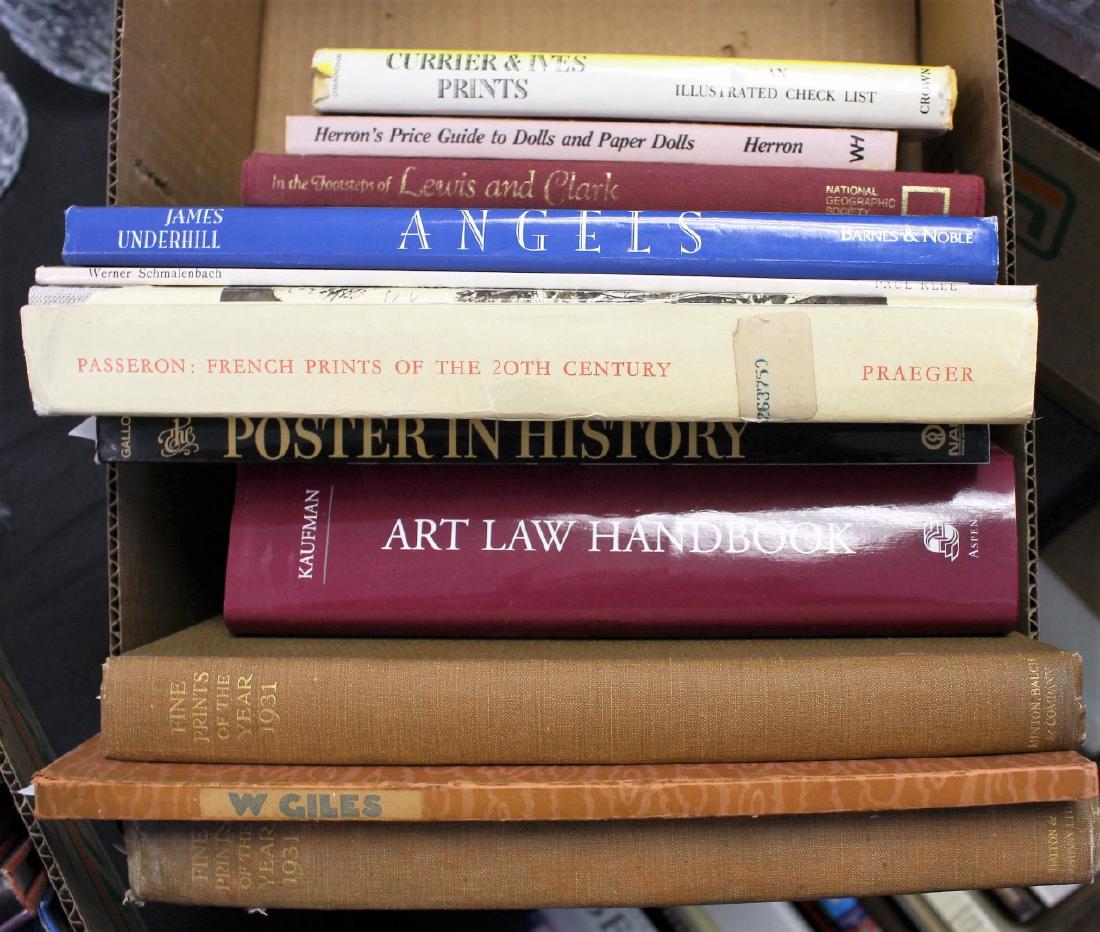 Box Lot of Art Reference Books(10) (1 of 2)