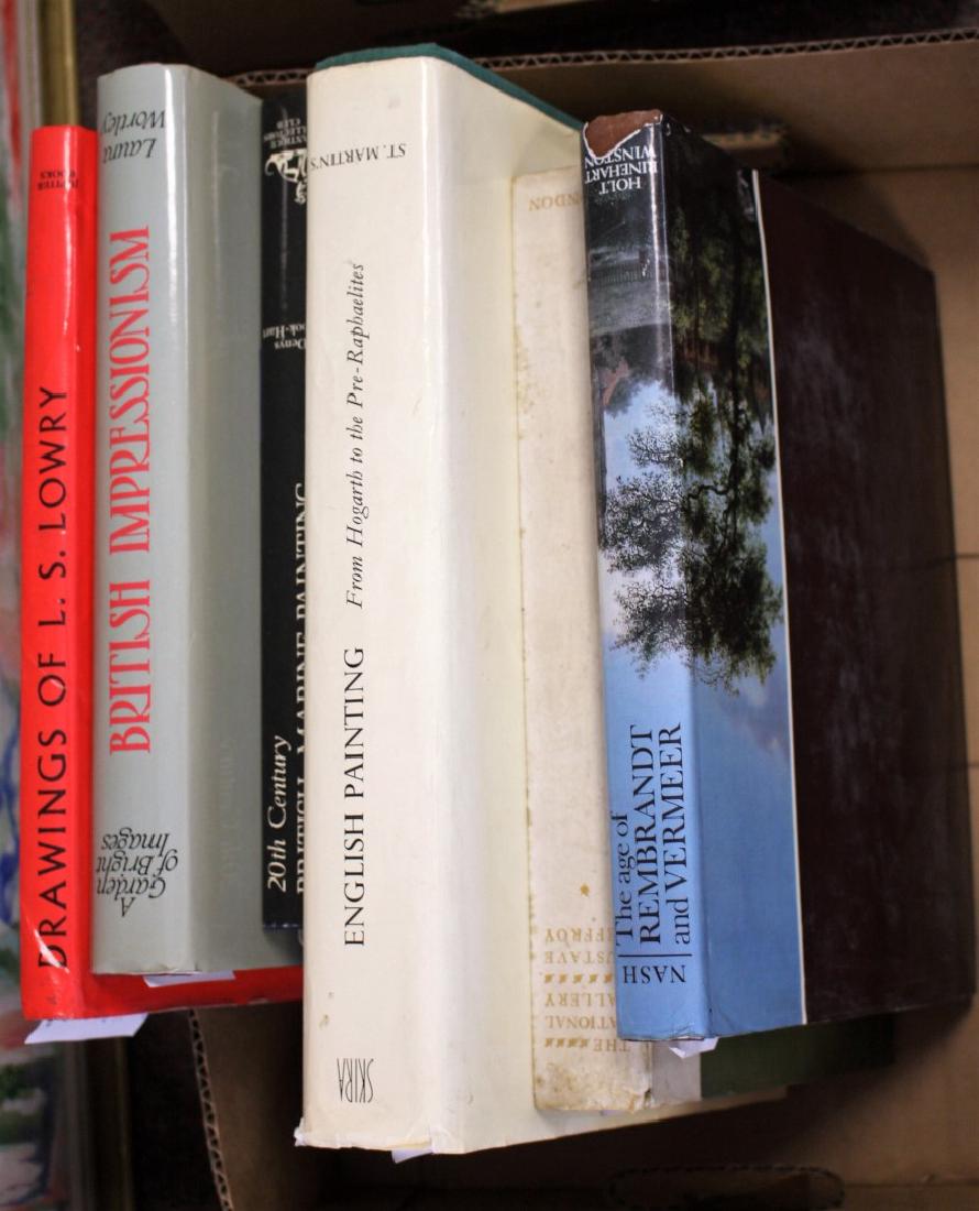 Box Lot of Art Reference Books(6) (1 of 2)