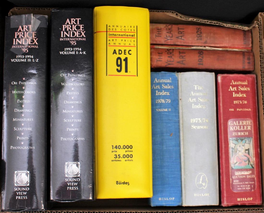 Box Lot of Art Reference Books(8) (1 of 2)