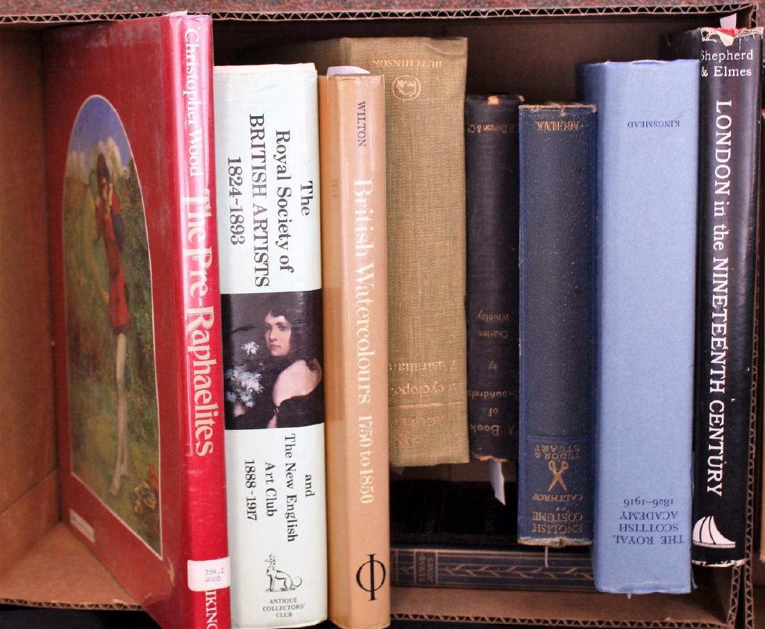 Box Lot of Art Reference Books(8) (1 of 2)