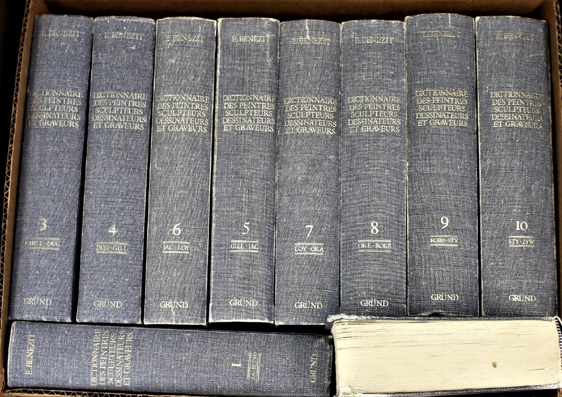 Box Lot of Art Reference Books(10) (1 of 2)