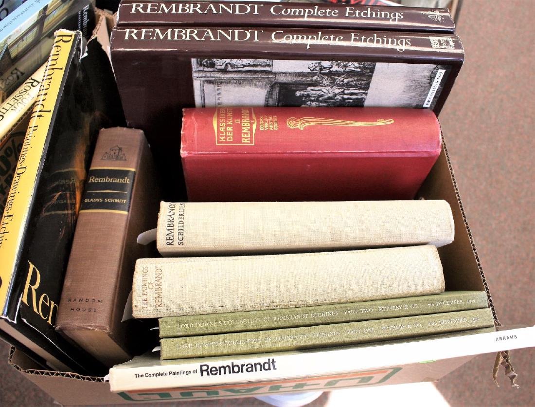 Box Lot of Art Reference Books(10) (1 of 2)