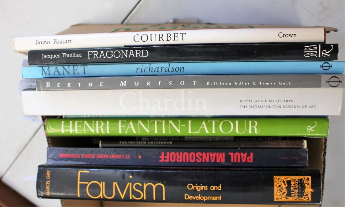 Box Lot of Art Reference Books(9) (1 of 2)