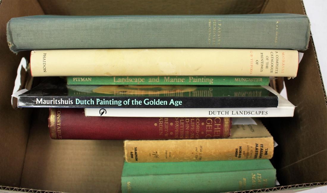 Box Lot of Art Reference Books(8) (1 of 3)