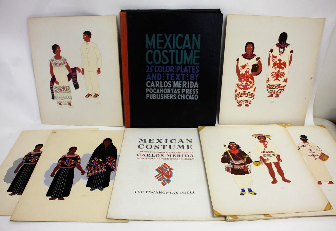 Carlos Merida; Mexican Costume Book (1 of 8)