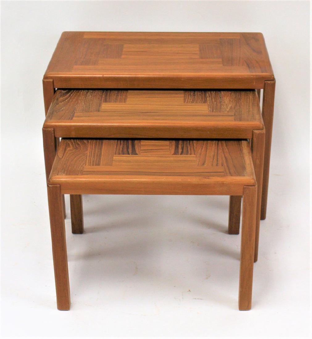 Set of Danish Modern Teakwood Nesting Tables (1 of 7)
