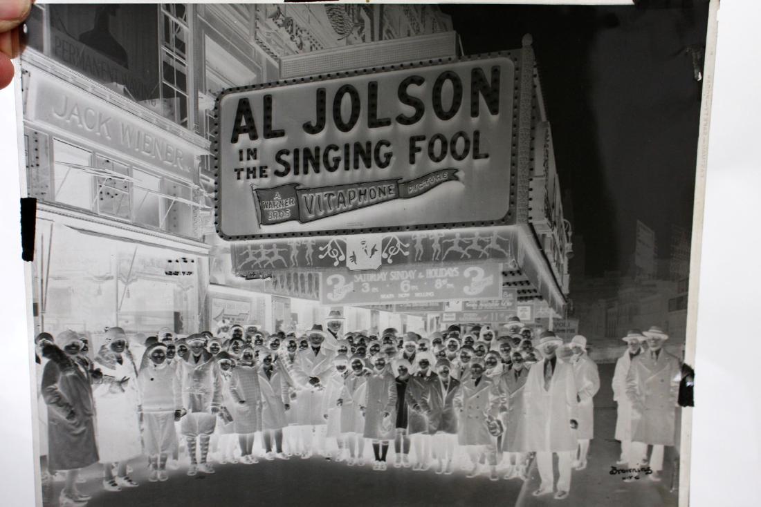 Nine(9) Vintage Al Jolson Photograph Negatives (1 of 7)