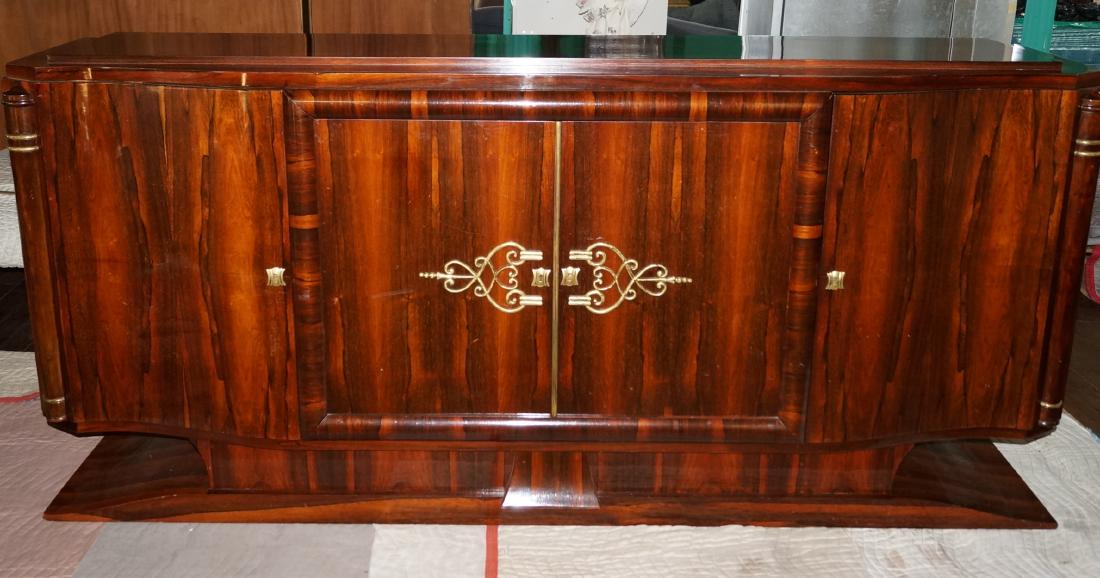 French Art Deco Sideboard Signed (1 of 10)