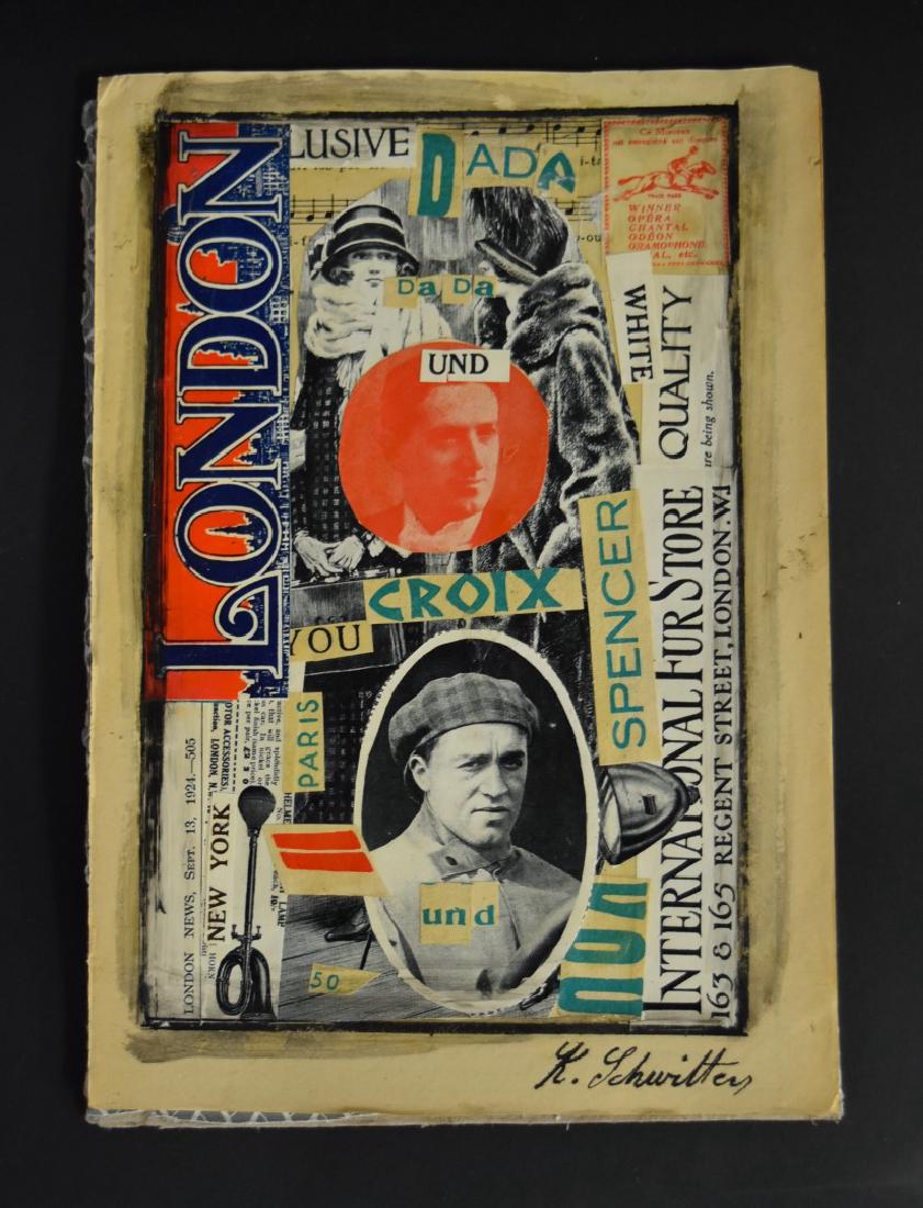 Kurt Schwitters(after); 20thC. German Mixed Media (1 of 4)