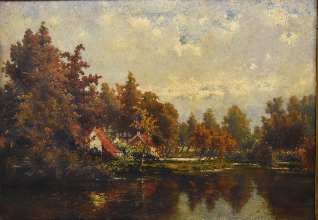 Samuel Colman; 19thC. American Oil Painting Signed (1 of 5)