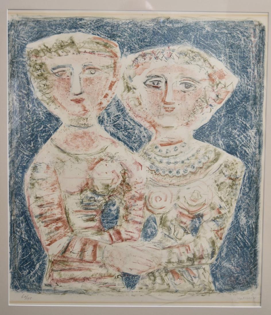Massimo Campigli; 20thC. Lithograph Signed (1 of 5)