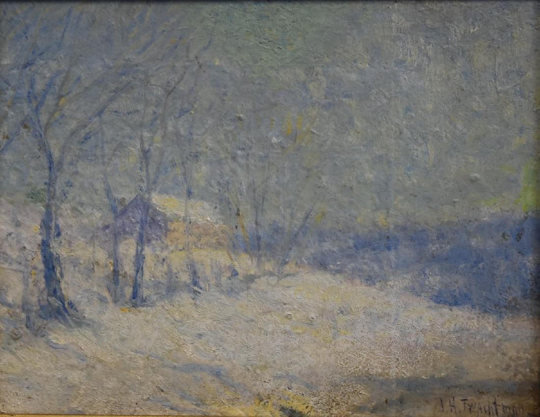 John H. Twachtman(attributed to);  Oil Painting Signed (1 of 4)