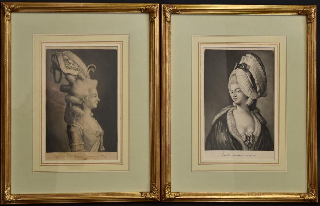 Johan Jakob Haid; Four(4) Framed Mezzotints (1 of 8)