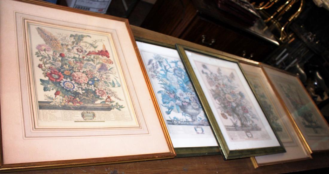 Five(5) Framed Botanical Prints (1 of 4)