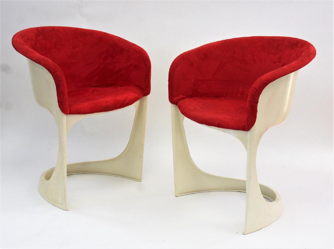 Pair of Steen Ostergaard Cado Molded Plastic Chairs (1 of 6)