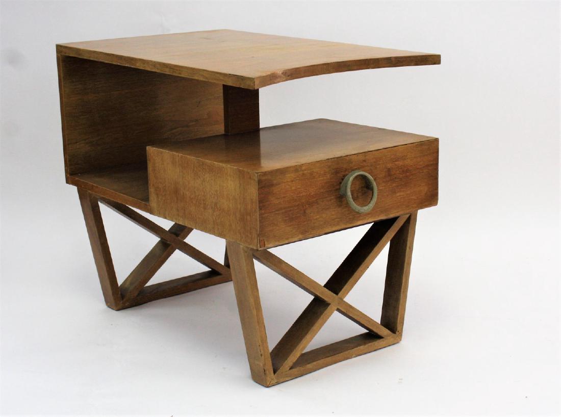 Mid Century Atomic End Table (1 of 8)