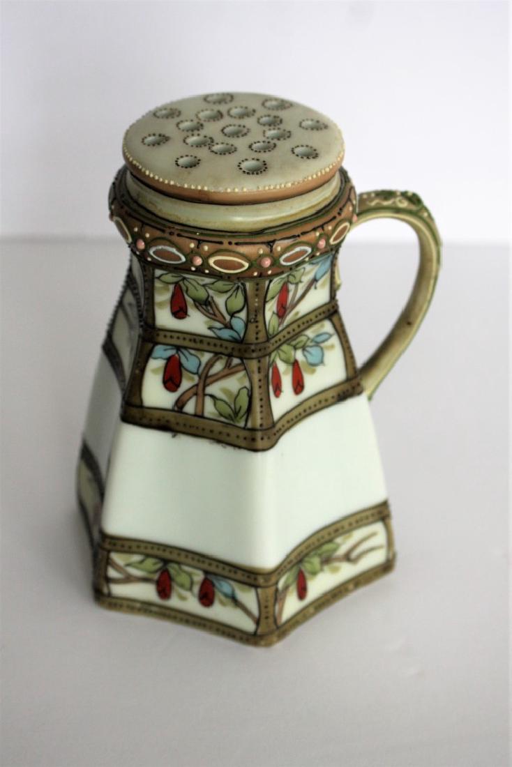 Nippon Moriage Porcelain Sugar Shaker (1 of 5)