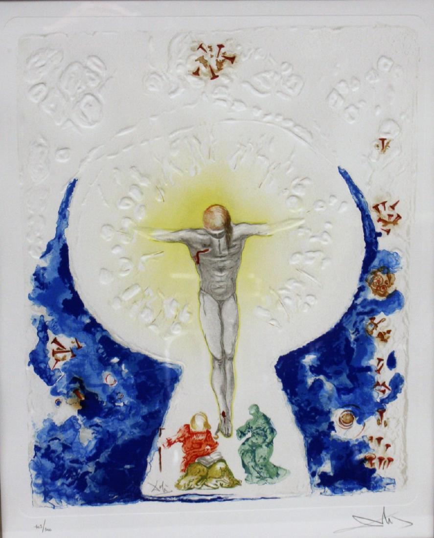 Savador Dali; Double Sided Lithograph Signed (1 of 9)