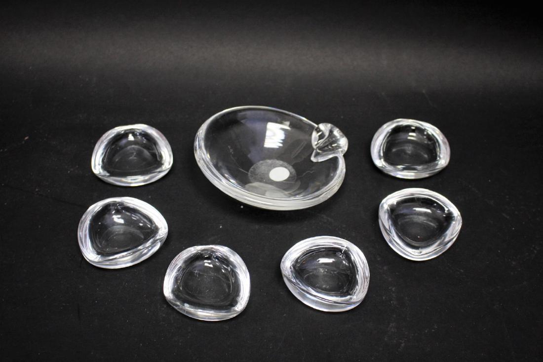 Set of Steuben Art Glass Bowls (1 of 7)