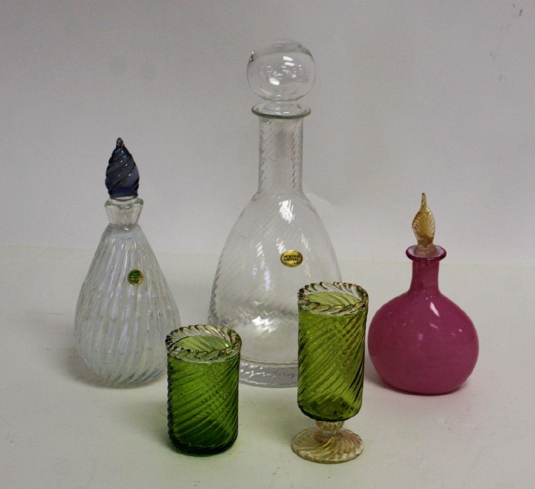 Five(5) Miscellaneous Italian Glass Items (1 of 6)