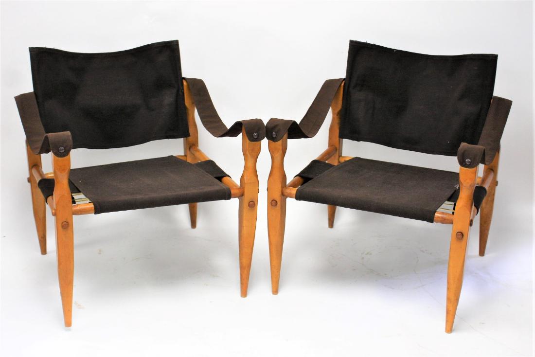 Pair of Arnie Norell Sirocco Safari Chairs (1 of 8)