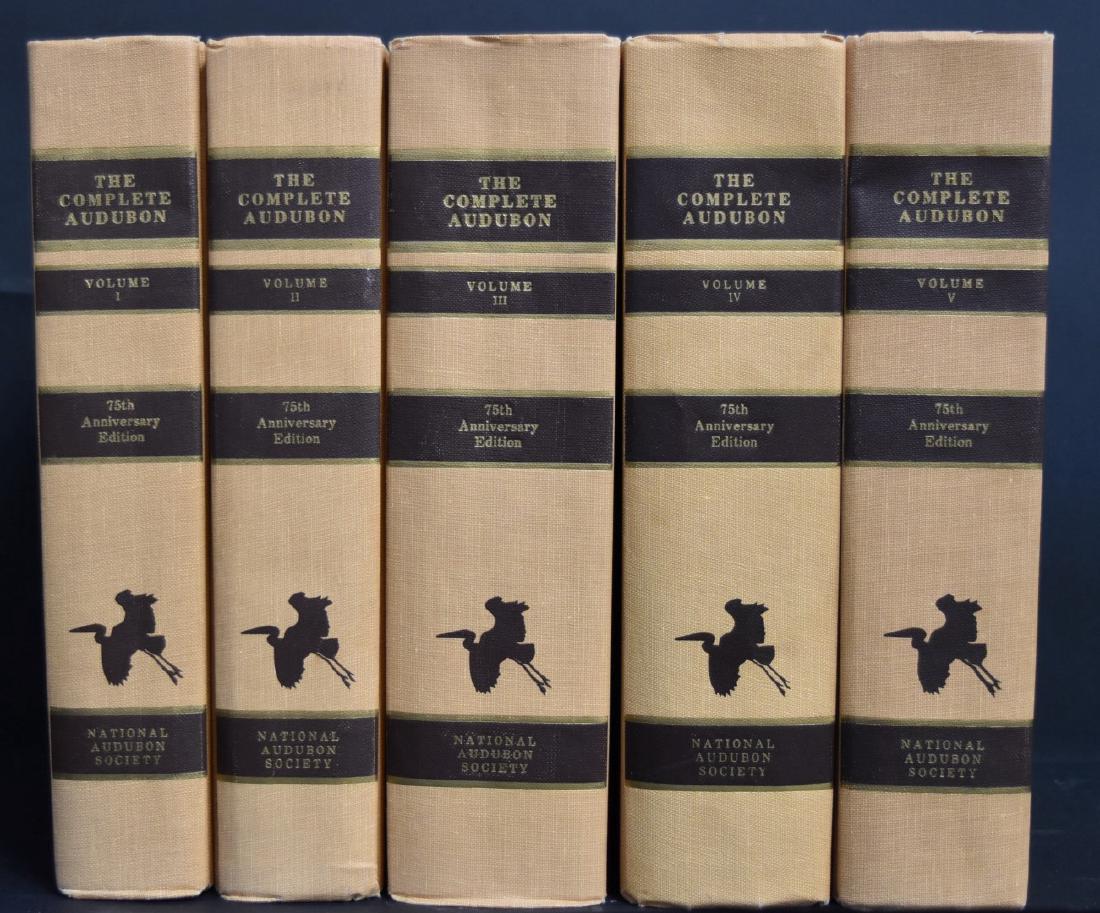 Five(5) Volume Set. The Complete Audubon: 75th Annivers (1 of 5)