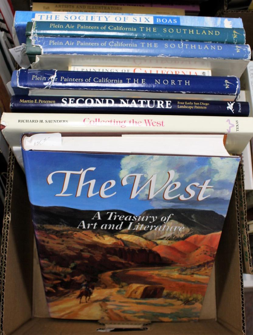 Box Lot of Art Reference Books(11) (1 of 2)