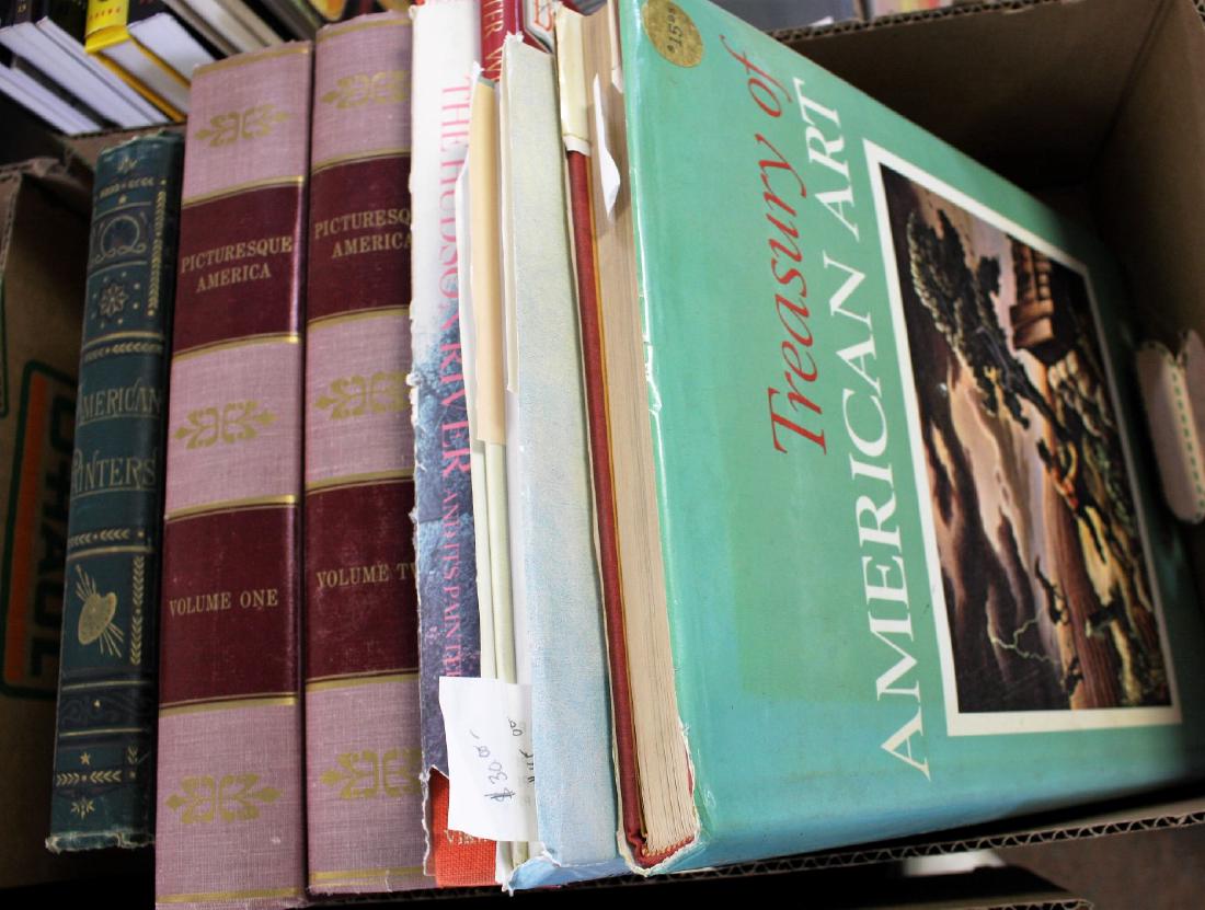 Box Lot of Art Reference Books(10) (1 of 2)