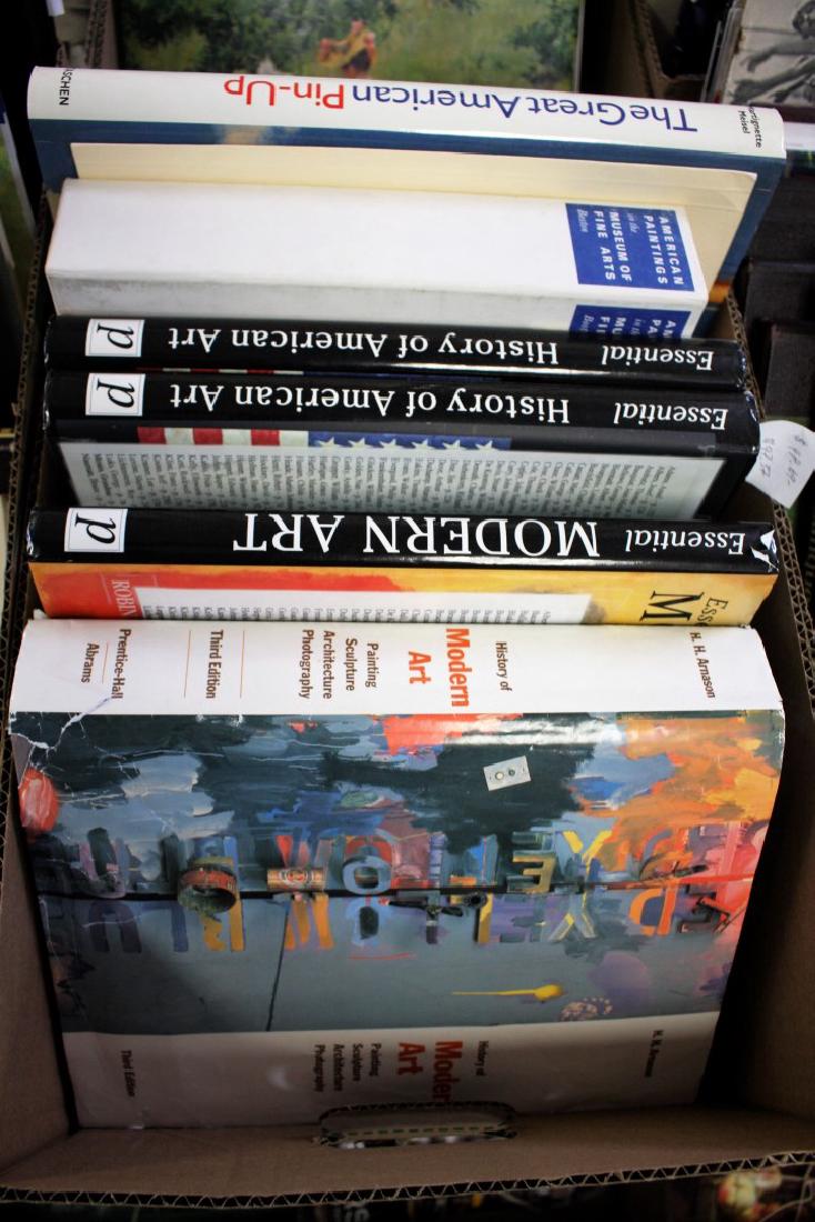 Box Lot of Art Reference Books(8) (1 of 2)
