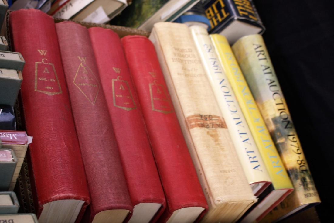 Box Lot of Art Reference Books(8) (1 of 2)