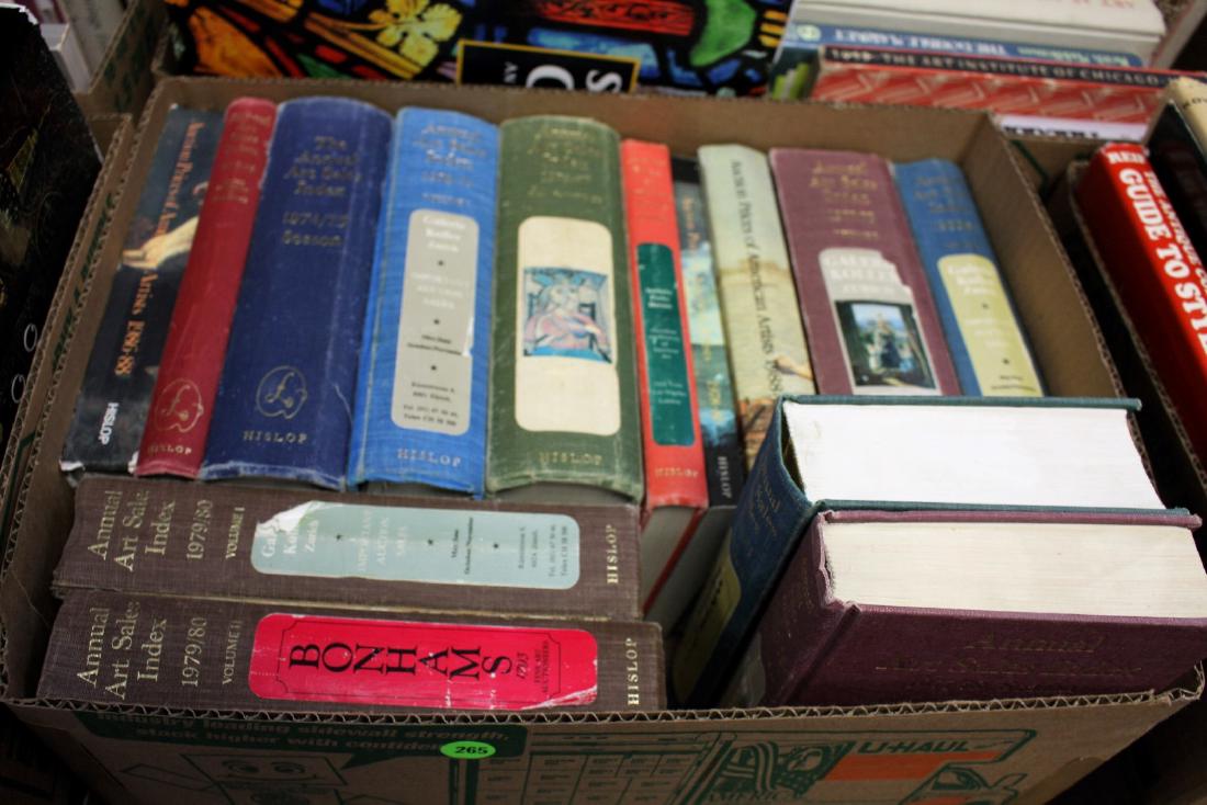 Box Lot of Art Reference Books(14) (1 of 2)