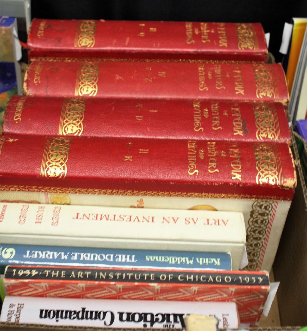 Box Lot of Art Reference Books(8) (1 of 2)