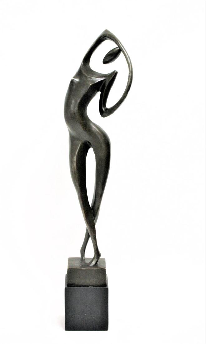 Archipenko(manner of); 20thC. Bronze Grouping (1 of 4)