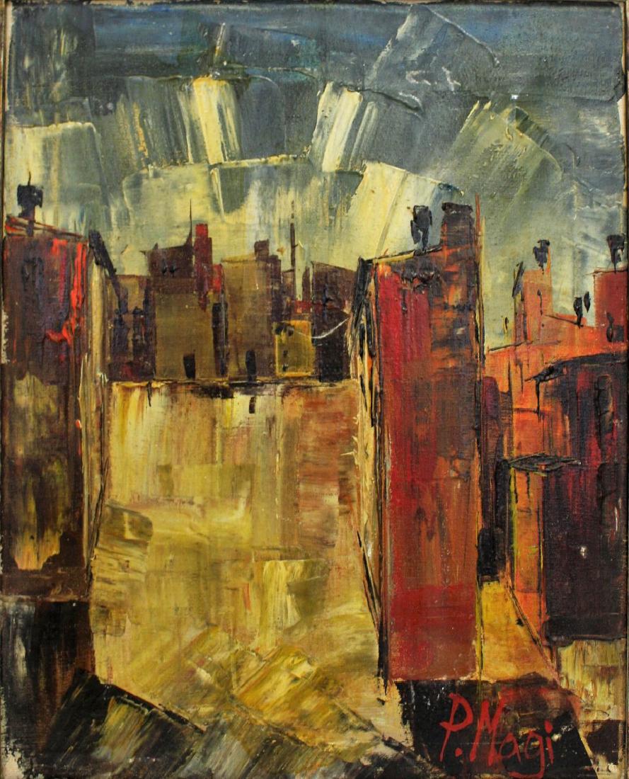 Magi Puig; 20thC. Spanish Oil Painting Signed (1 of 4)