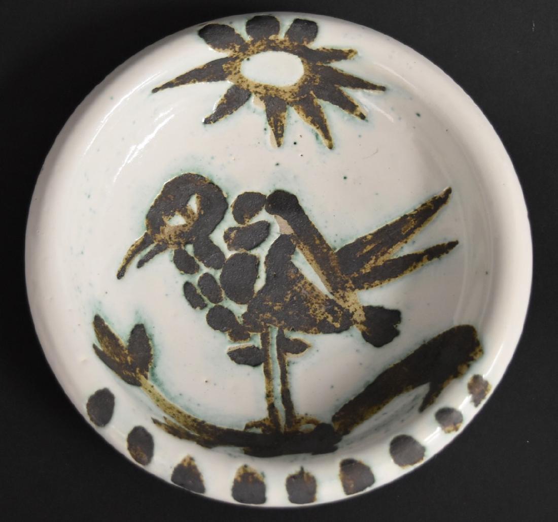 Picasso Style Glazed Pottery Bowl (1 of 6)