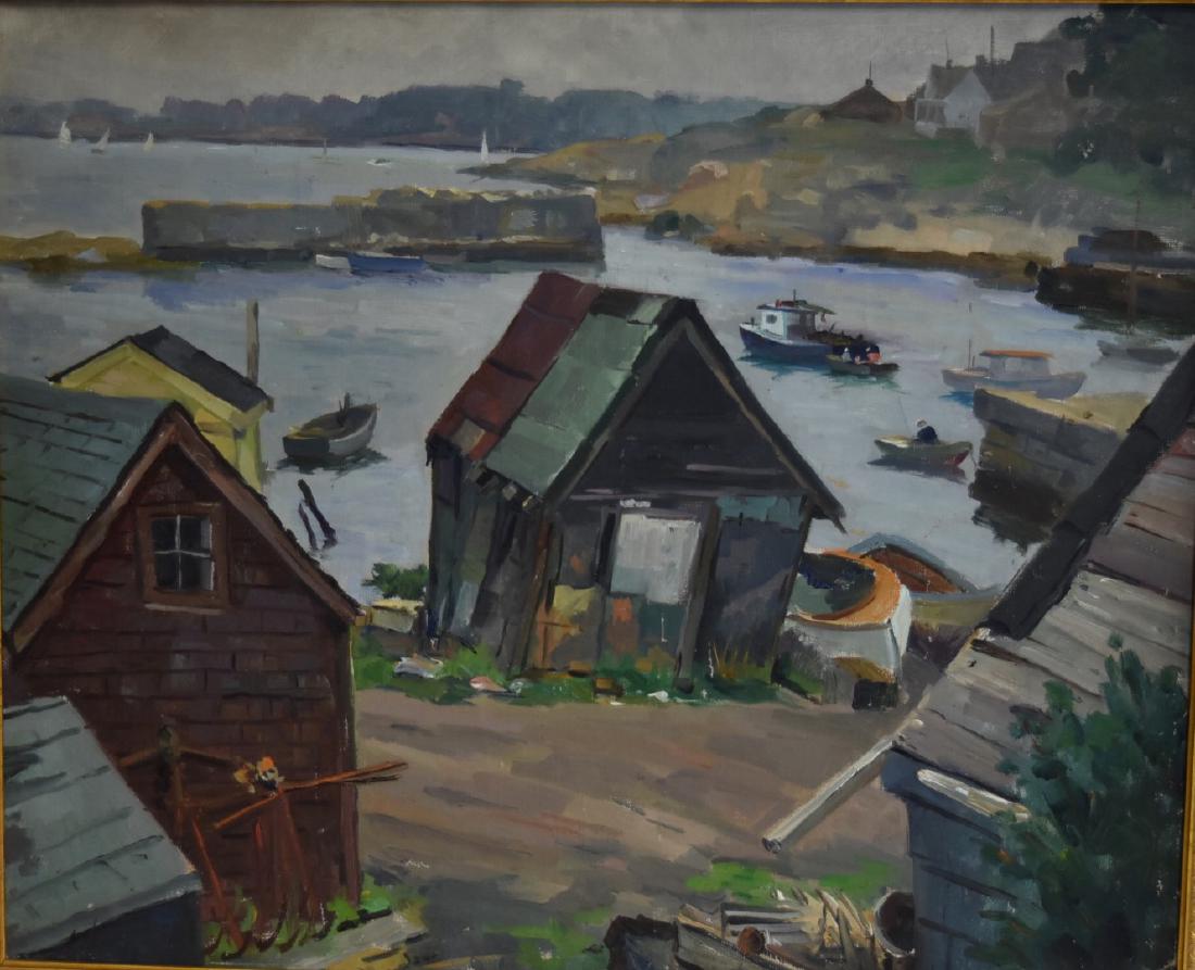 Joseph Newman; 20thC. American Oil Painting Signed (1 of 4)