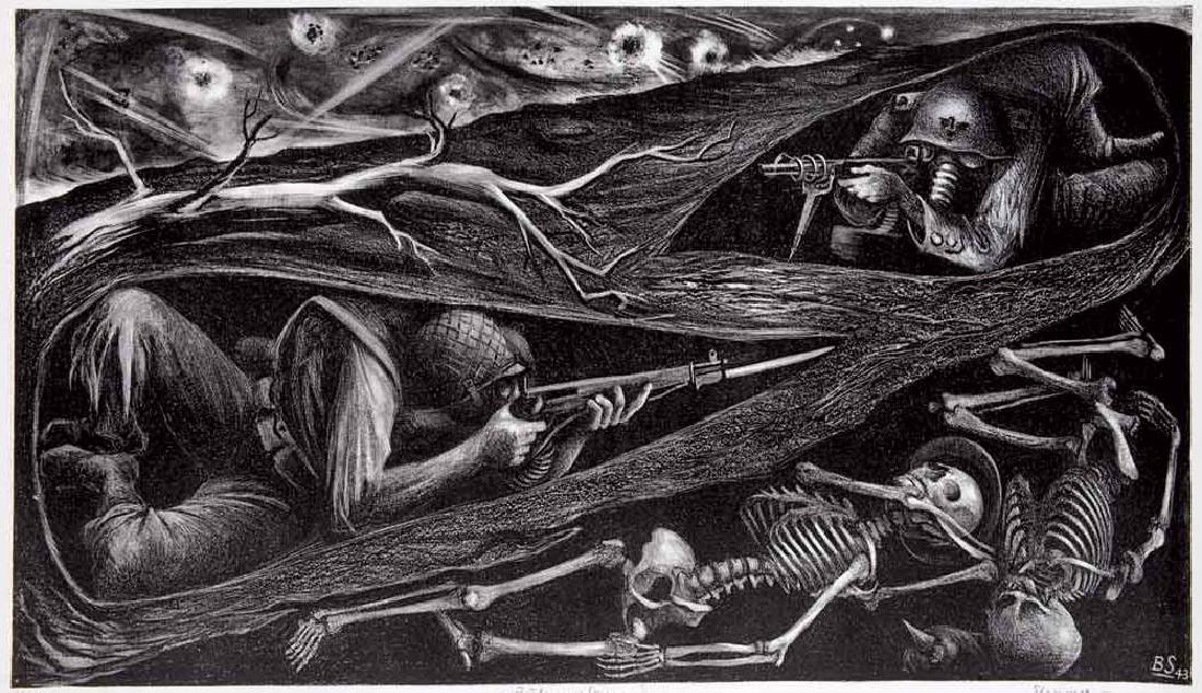 Benton Spruance; 20thC. American Lithograph Signed (1 of 8)