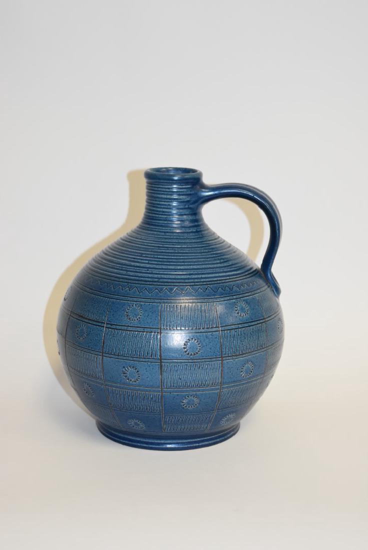 Wilhelm Kagel; Mid Century Pottery Pitcher Signed (1 of 6)