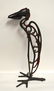 Victorian Painted Iron Pelican Smoking Stand - 2