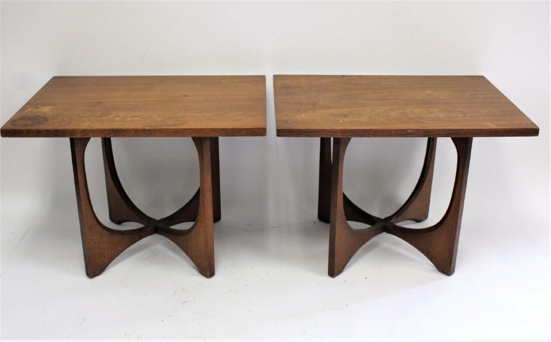Pair of Adrian Peasall Walnut End Tables (1 of 6)