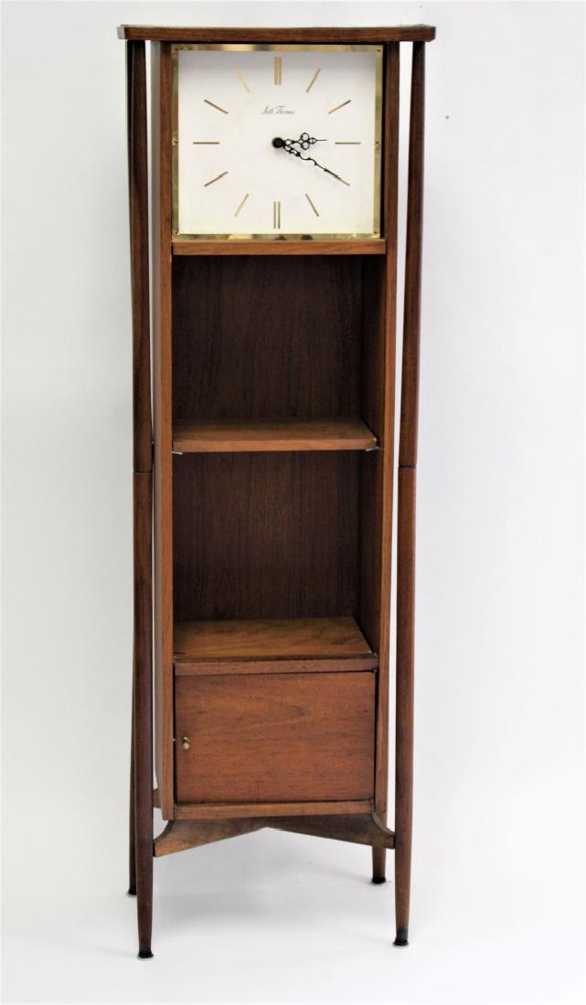 Seth Thomas Mid Century Danish Design Tall Clock (1 of 8)