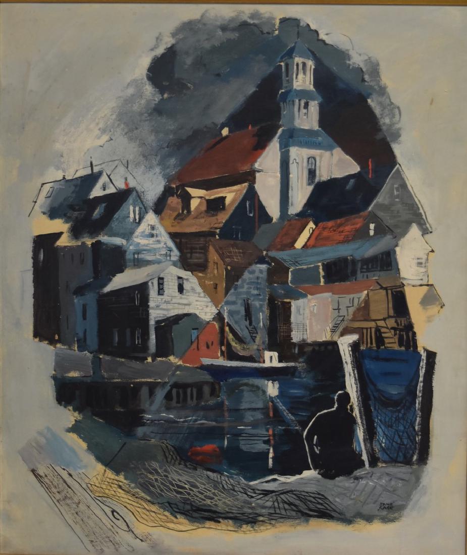 Jane Gage; 20thC. American Oil Painting Signed (1 of 6)